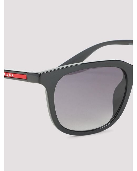 Prada Metallic Eyewear Acetate Sunglasses for men