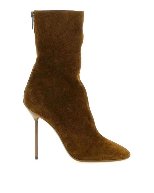 Paris Texas Brown Lidia' Ankle Boots