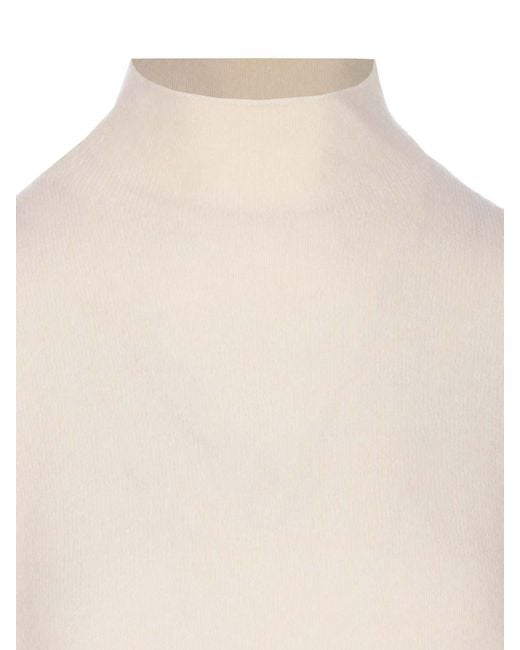 Max Mara White Orlaya Sweater