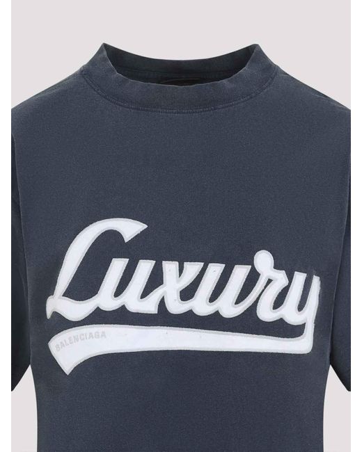 Balenciaga Blue Tshirt