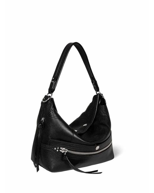 Jérôme Dreyfuss Black Lucky Hobo Bag