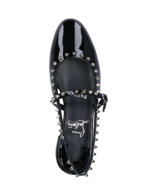 Christian Louboutin Black Mary-Jane Pumps