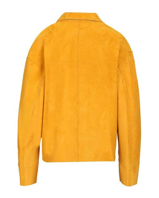 Blusotto Orange Asia Suede Jacket