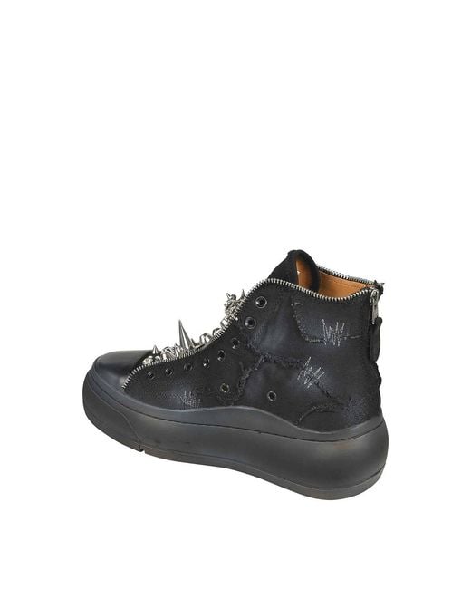R13 Black Sneakers