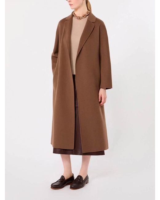 Max Mara Brown Maxmara 'S Esturia Coat