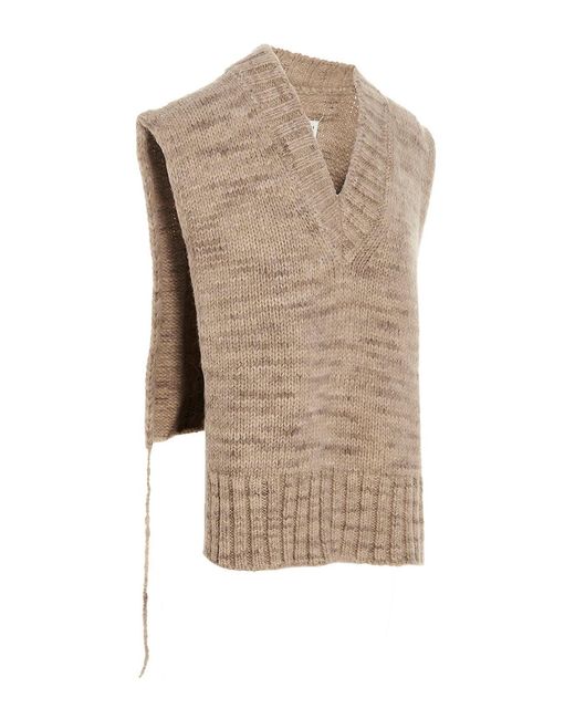 Maison Margiela Natural Alpaca Cape