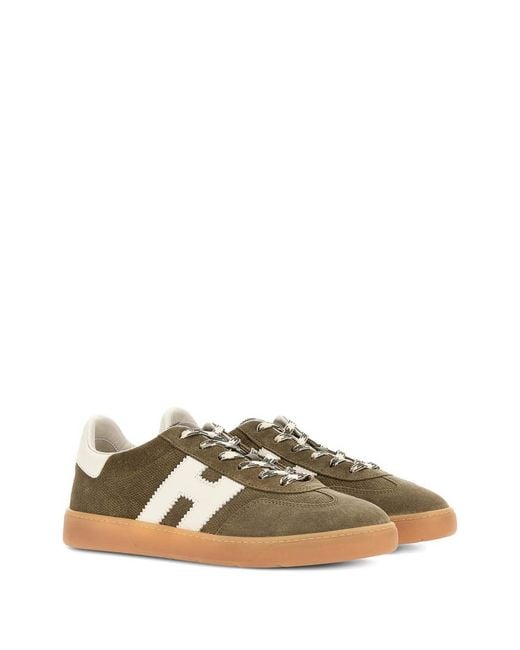Hogan Green Cool Sneakers for men