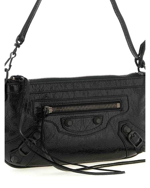 Balenciaga Black Le City Pouch