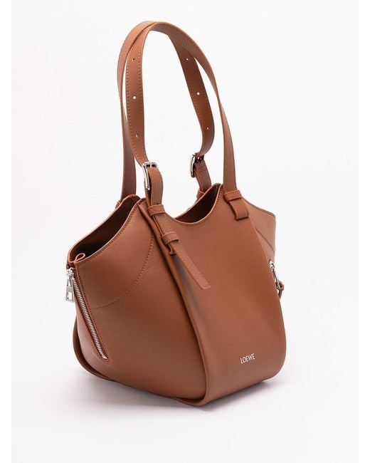 Loewe Brown 'Hammock Flip' Bag