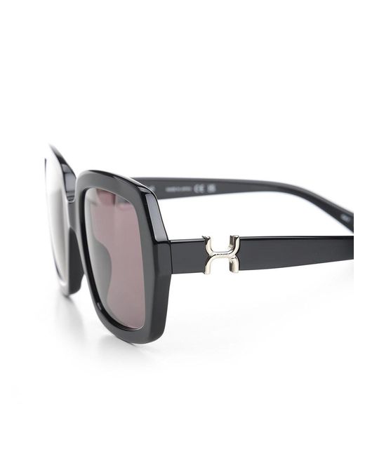 Chloé Gray Oversized Sunglasses