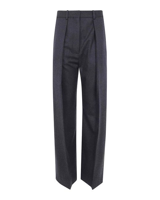 Victoria Beckham Blue Cecilia Trouser