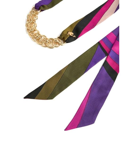 Emilio Pucci Purple Earring