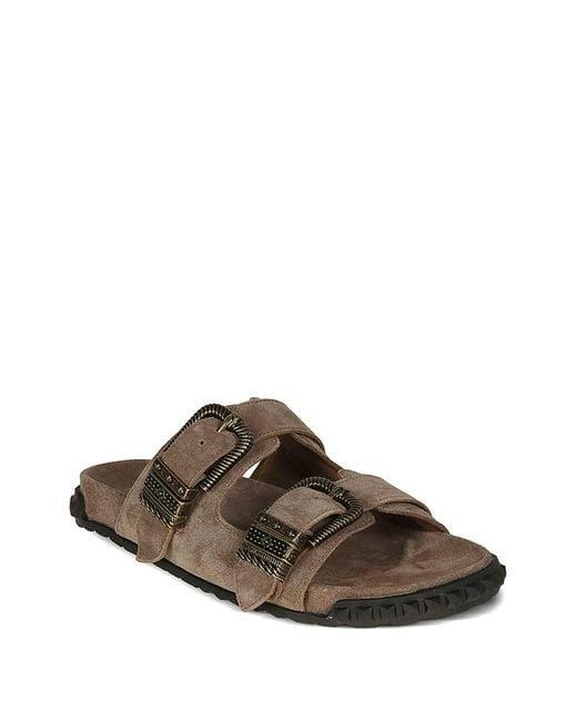 Ash Brown Suede Velours Fandango
