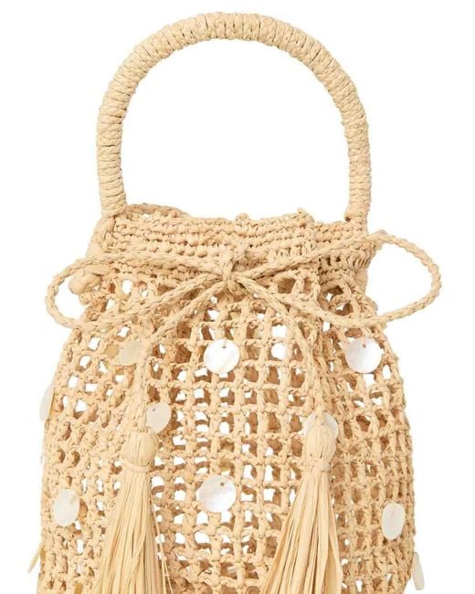 Borsa A Secchiello di Alanui in Metallic