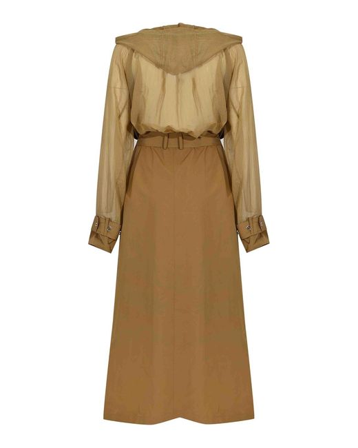Pinko Natural Terrie Trench Coat