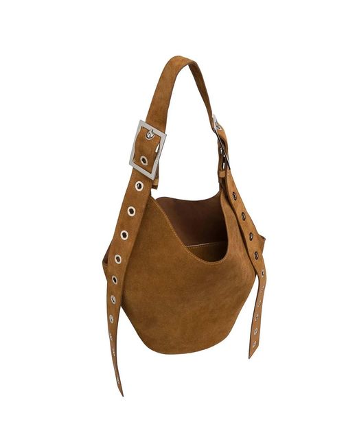 Dondup Brown Small Hobo