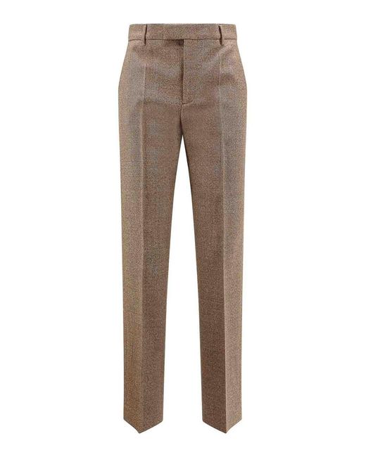 MM6 by Maison Margiela Gray Virgin Wool Pants