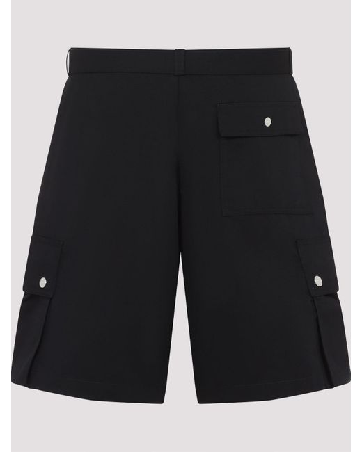 Jacquemus Black Le Cargo Bermuda for men