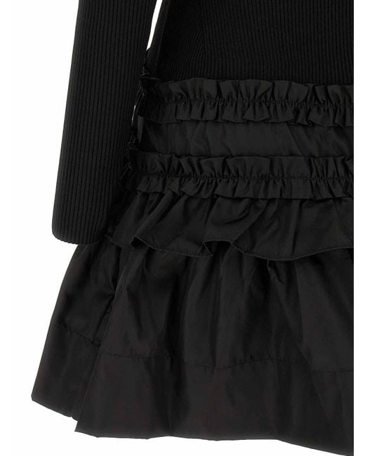 Ganni Black Short Dresses