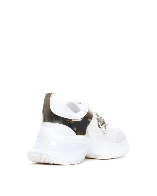 Pinko White Ariel 02 Sneakers