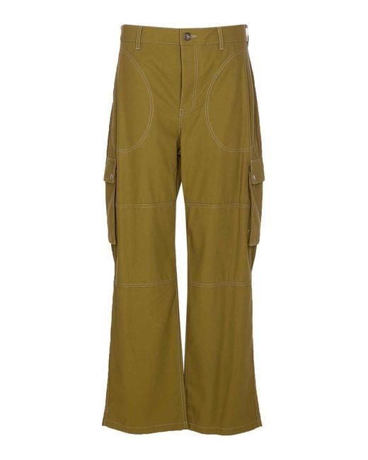 Loewe Green Cargo Pants for men