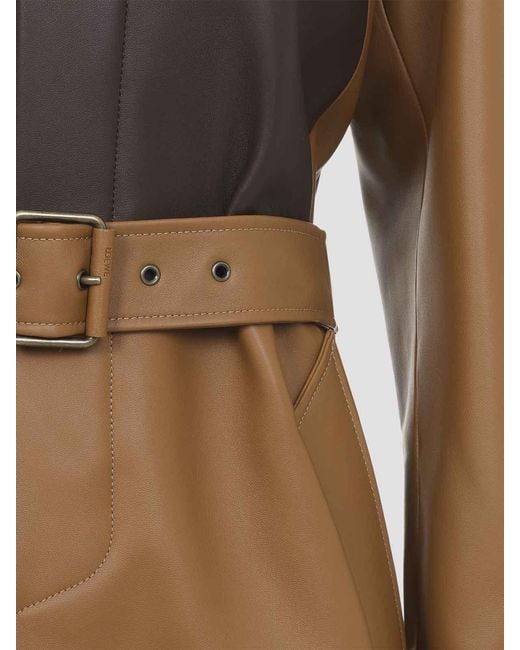 Loewe Brown Lambskin Coat