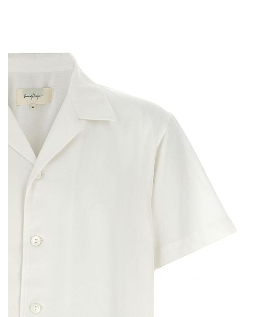 Second/Layer White Avenue' Shirt for men