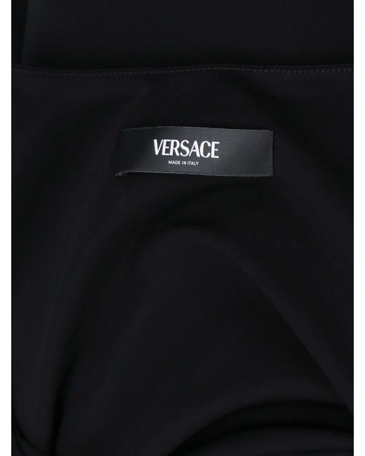 Versace Black Short Dress
