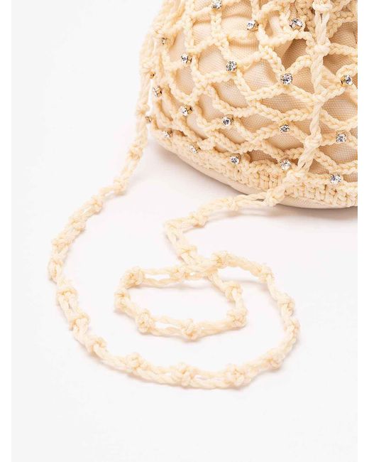 Rosantica Natural Selene Marea' Mini Bag