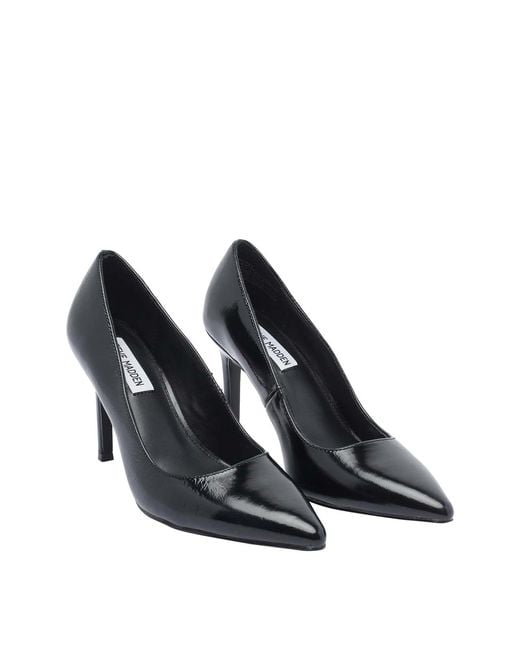 Steve Madden Black Secured Pumps