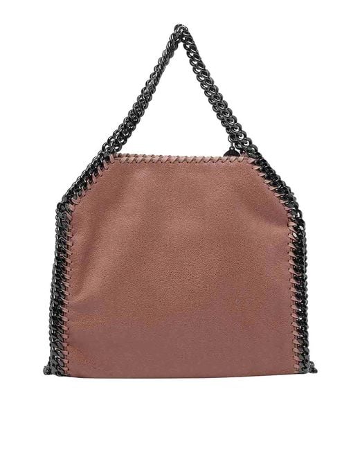 Stella McCartney Brown Mini Falabella Tote Bag