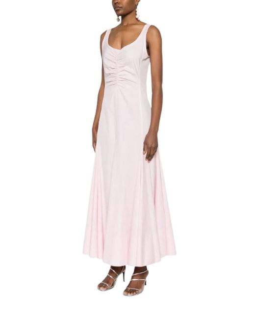 Sportmax Pink Cotton Dress