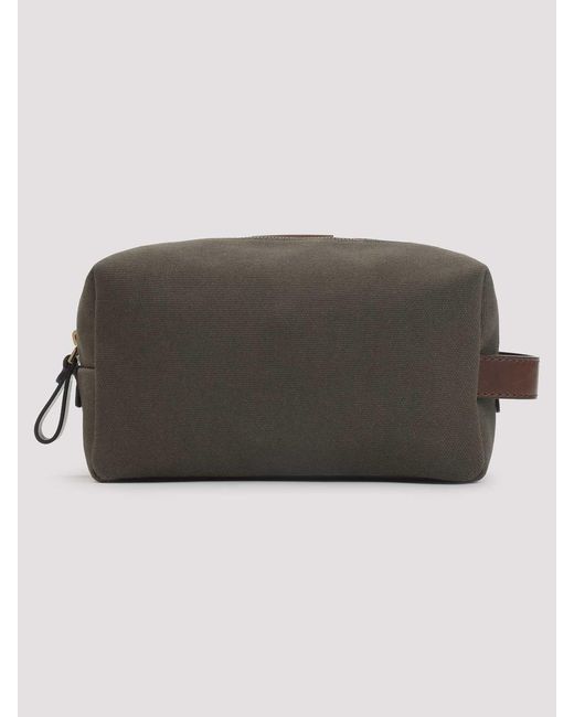 Giorgio Armani Gray Flat Case for men