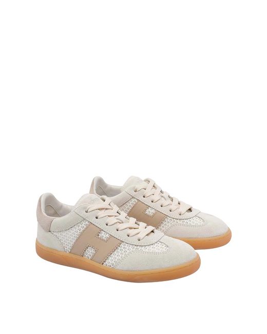 Hogan White Cool Sneakers