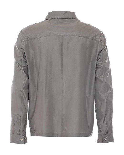Brunello Cucinelli Gray Shirt for men