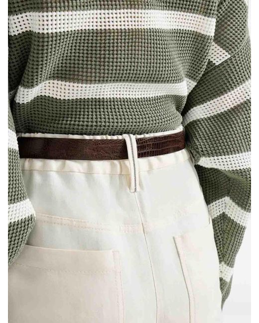 Brunello Cucinelli White Pants