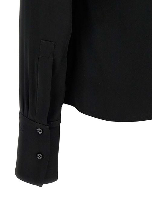 Givenchy Black Viscose Blouse