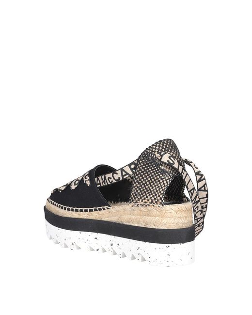 Stella McCartney Black Espadrilles