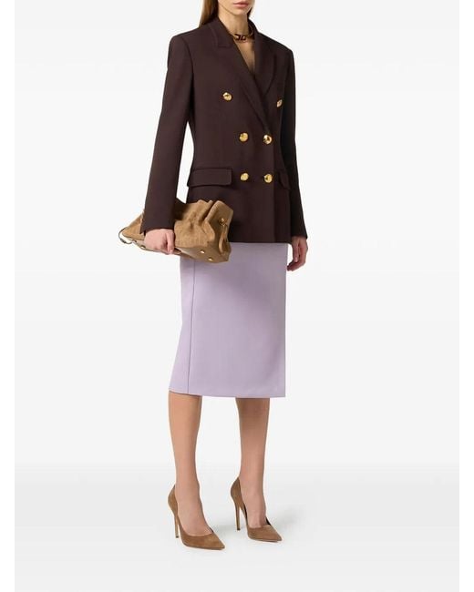 Elisabetta Franchi Brown Jacket