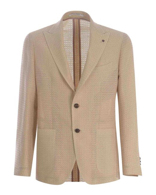 Tagliatore Natural Blazer for men