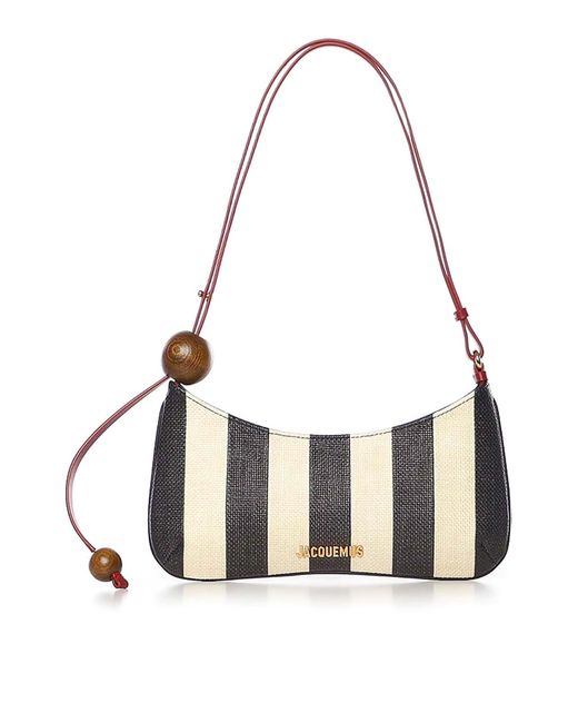 Jacquemus Black The Bisou Perle Handbag