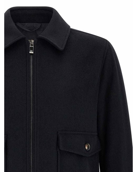 Pal Zileri Blue Wool Cloth Jacket for men