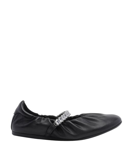 Jimmy Choo Black Jade Ballets
