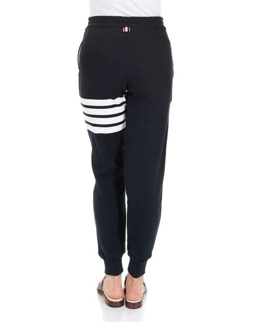 Thom Browne Blue 4 Bar Sweatpants