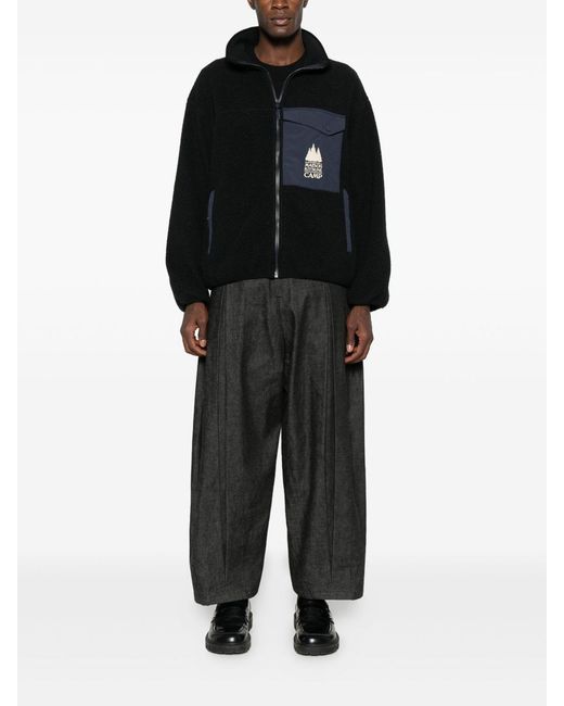 Maison Kitsuné Black Casual Jacket for men
