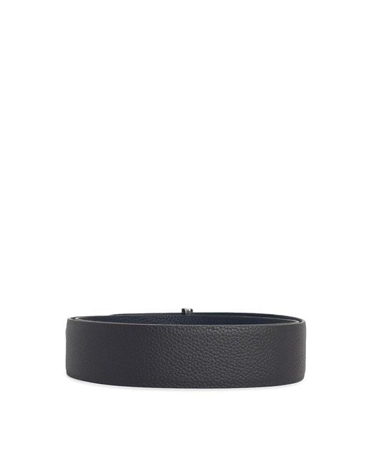 Tom Ford White Leather Belt for men