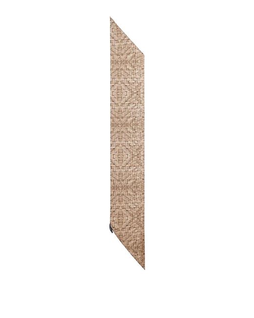 Giorgio Armani White Silk Scarf With Print for men
