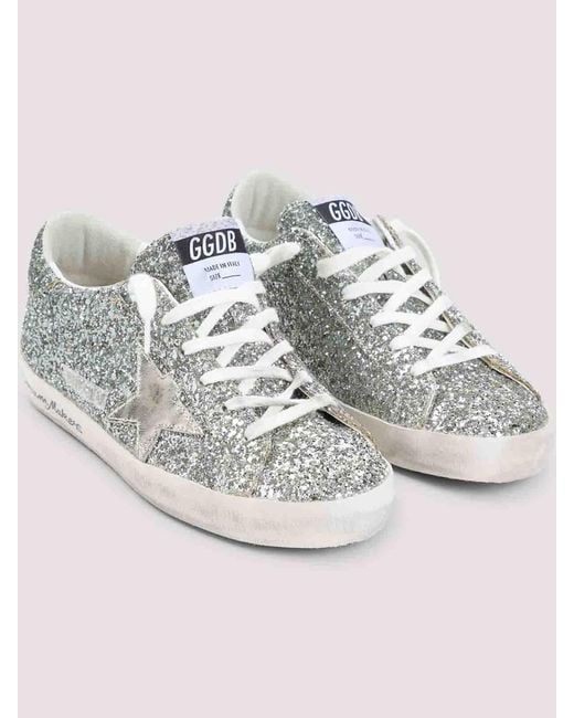 Golden Goose Deluxe Brand White Superstar Sneakers