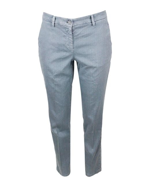 Jacob Cohen Blue Chino