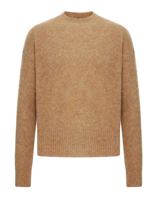 AMI Brown Sweaters for men